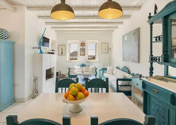 Isterni - 3br House With Sea View & Bbq - Blue Coral 2 Lägenhet