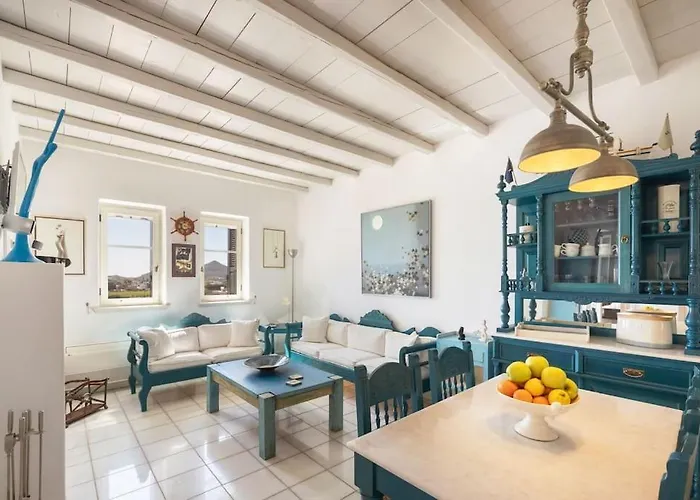 Lägenhet Isterni - 3br House With Sea View & Bbq - Blue Coral 2